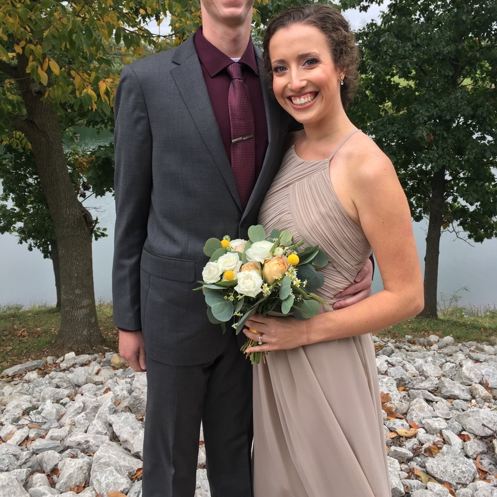 Bill Levkoff bridesmaid dress